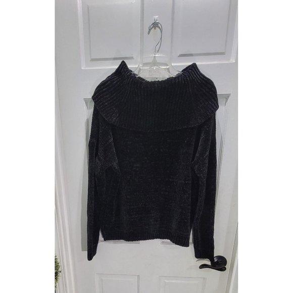 Michael Kors Women's Large Black Long Sleeve Turtleneck Sweater - Picture 5 of 14